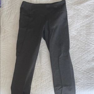 Full length grey leggings